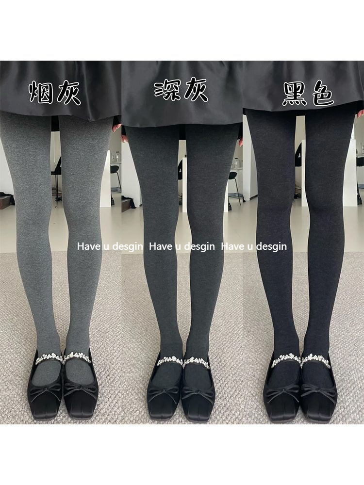 มี u desgin ถุงน่องสไตล์ใหม่สวมใส่ง่ายจริงๆ ~ สี Knock More Knock All-Match ~ ไม่ด้านบนนิ้วเท้าไม่มั่นคง~ ราคา ถูกที่สุด ดีลบีเคเค แกลเลอรีภาพที่ 5