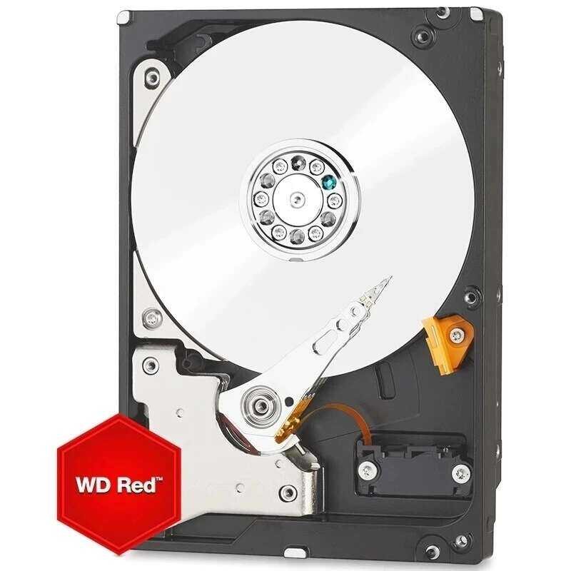 ▥ Western Digital WD สีแดง 1Tb 2Tb 3Tb 4Tb 6Tb NAS 3.5 "ฮาร์ดไดรฟ์ภายใน SATA 6 กิกะไบต์/วินาที