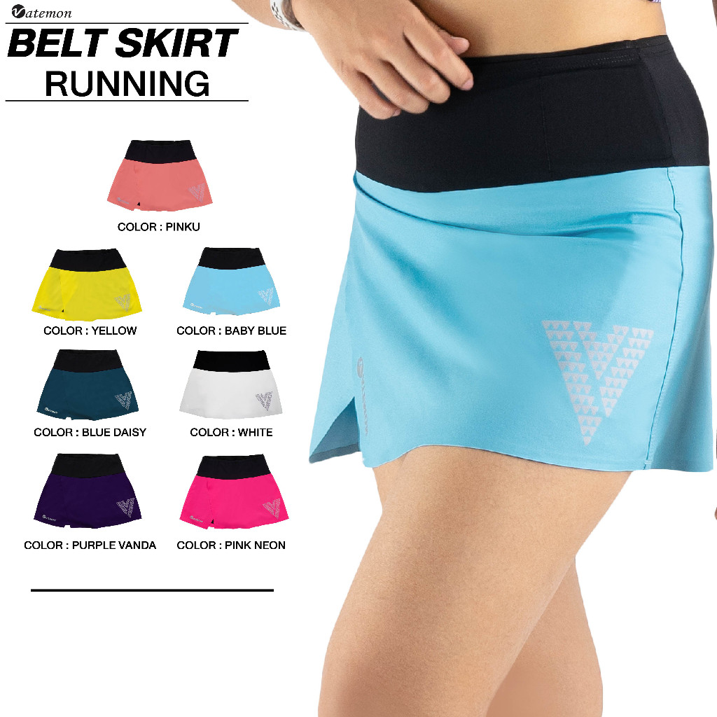 กระโปรงวิ่ง Belt Skirt Running สำหรับผู้หญิง