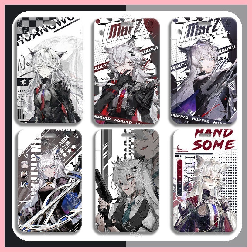 [GUYN] ผู้ถือบัตร Arknights Lappland Tomorrows Ark Lappland Merchandise Student Campus Slide Card Ho