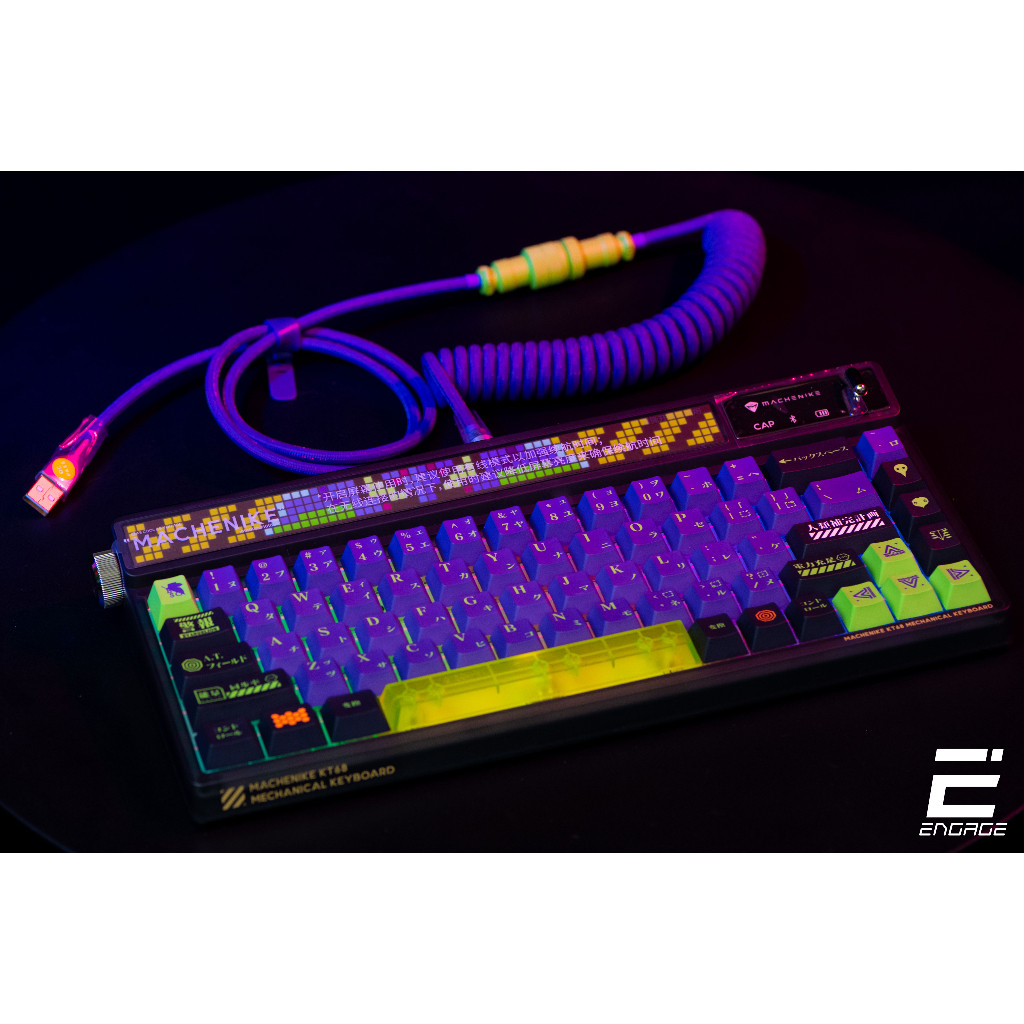 (มีของพร้อมส่งทันที) KT84 / KT 68 x EVA01 / 02 KT 68 Mechanical Keyboard