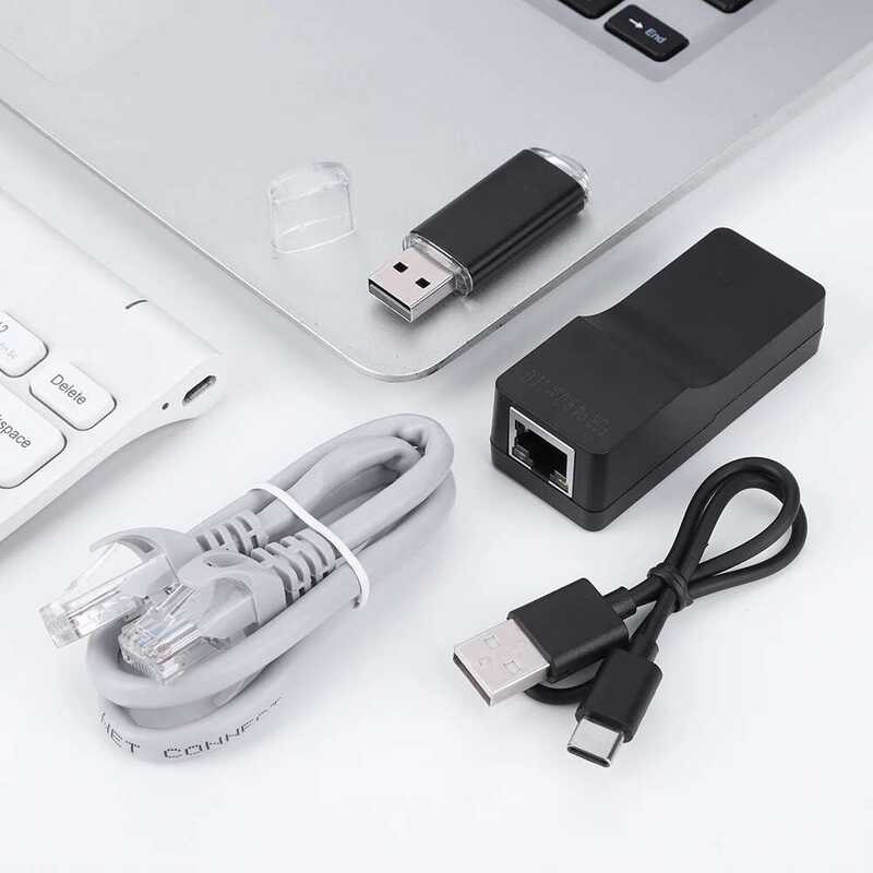 ▥ One-Key เครื่องมือ Mod Kit Dongle JB USB อะแดปเตอร์ Ethernet Type-C เกมอุปกรณ์เสริมสําหรับ Ps