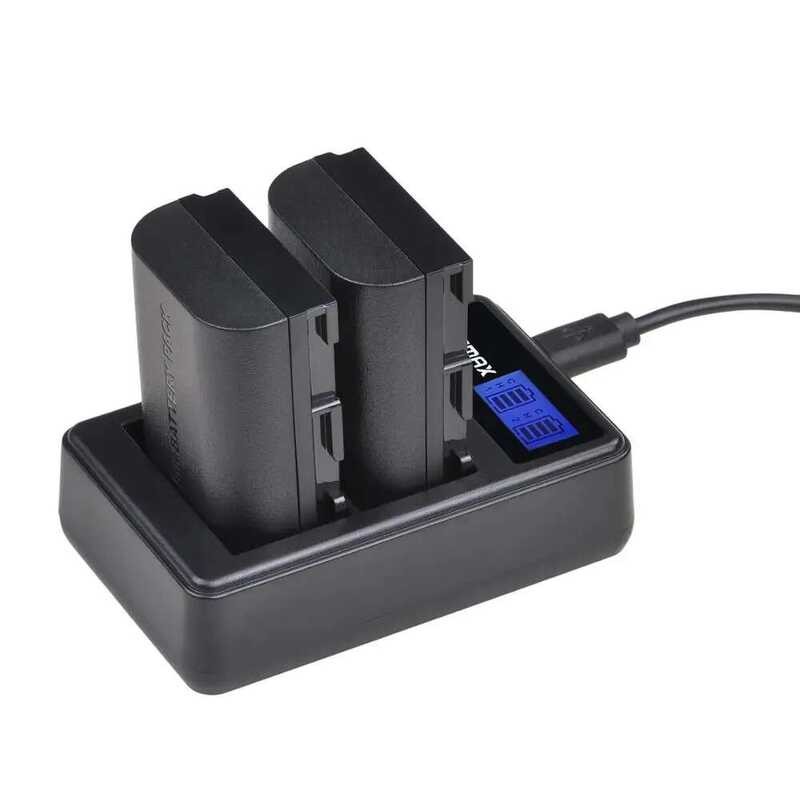 ❃ 2650Mah Lp-E6 Lp-E6n LP E6 แบตเตอรี่ + LCD USB Dual Charger สําหรับ Canon EOS 6D 7D 5D Mark I ❃