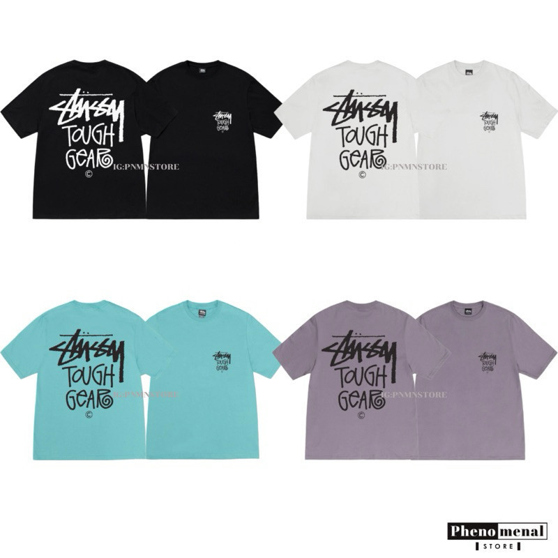 ,,เสื้อยืด STUSSY US ของแท้ พร้อมส่ง