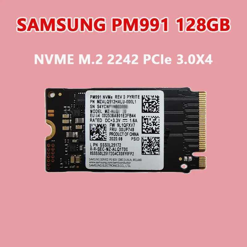 ▥ SAMSUNG SSD Pm991pcie3.0X4 128Gb Pm991a 128G 2242 Pcie 3.0X4 & Pm9b1 Pcie4.0X4 256Gb M.2 Nvme