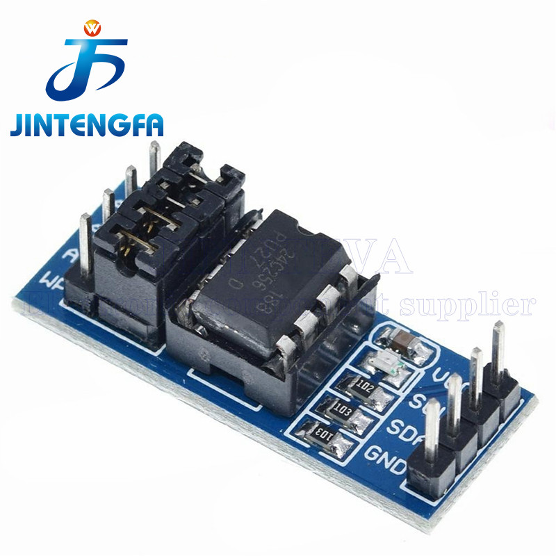 ใหม่ AT24C256 24C256 I2C อินเทอร์เฟซ EEPROM โมดูลหน่วยความจําสําหรับ arduino