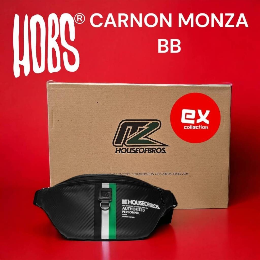 กระเป๋า Hobs monza carbon ฺBB2024 +กล่อง+การ์ด