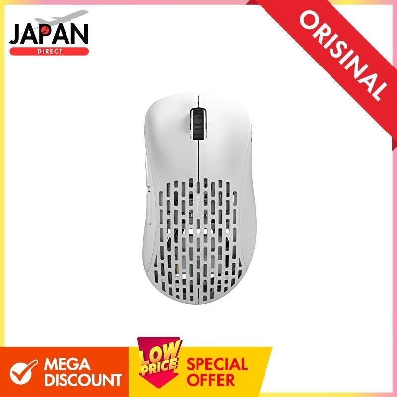 Pulsar Gaming Gears Wireless Gaming Mouse Xlite V2 Wireless Ultra Light 59g Ergonomic 2.4Ghz 1ms 20