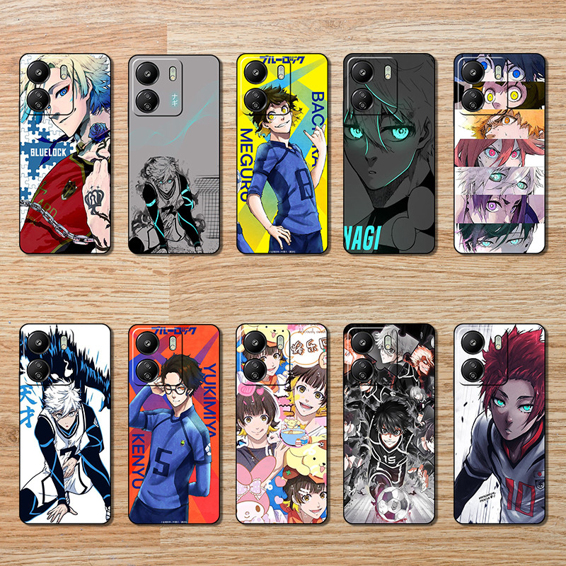 Simple Creative Word สําหรับ Xiaomi Redmi 9i 9C 9T 10 10A 10C 12C 13C 11A BF9 สีฟ้าล็อคแฟชั่นฝาครอบป