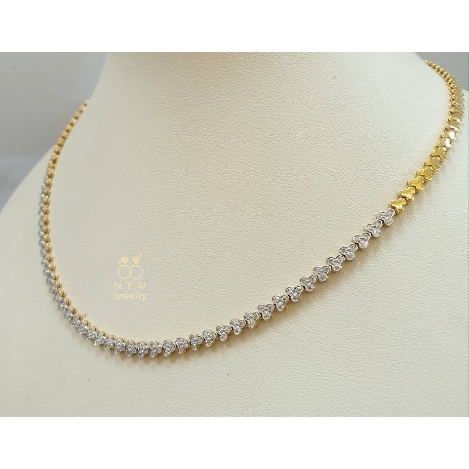 สร้อยคอเพชร เพชร Round Brilliant 126/1 ct.