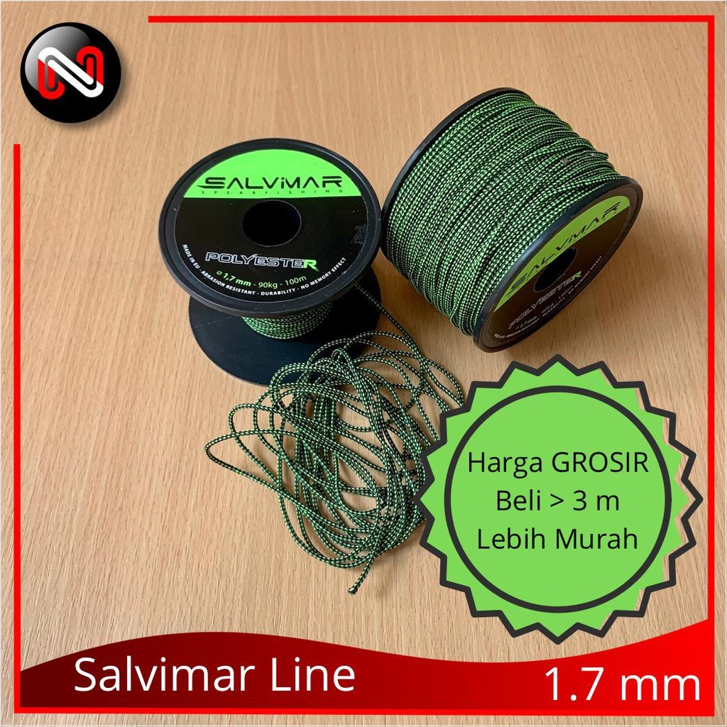 ในสต็อก 1.7 มม. Salvimar Line speargun 1.7 มม. Salvimar speargun Strap