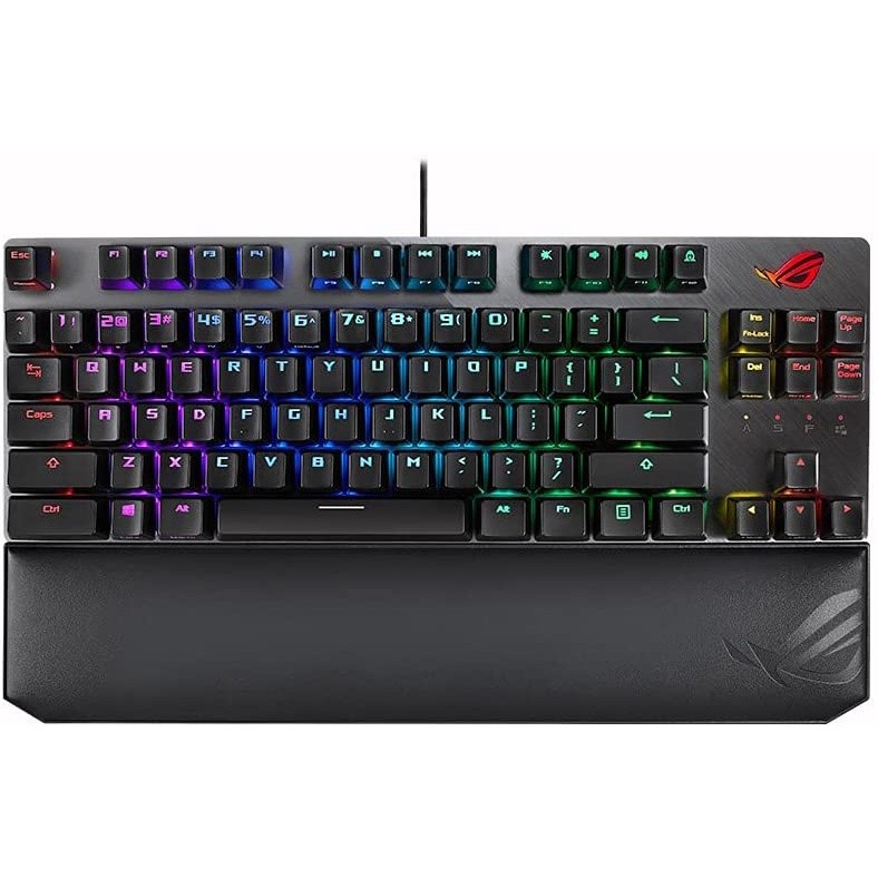 ASUS ROG Strix Scope NX TKL Deluxe wired mechanical RGB gaming keyboard for FPS games