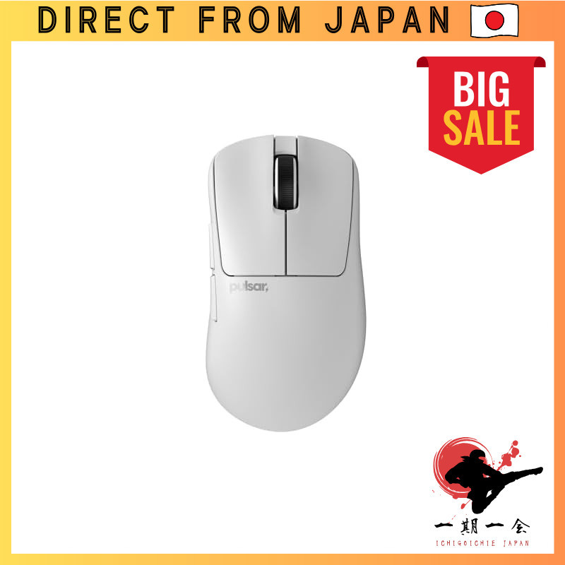 Pulsar Gaming Gears Xlite V3 Medium Wireless Gaming Mouse Ultra Lightweight 55 grams 1ms 26000 DPI