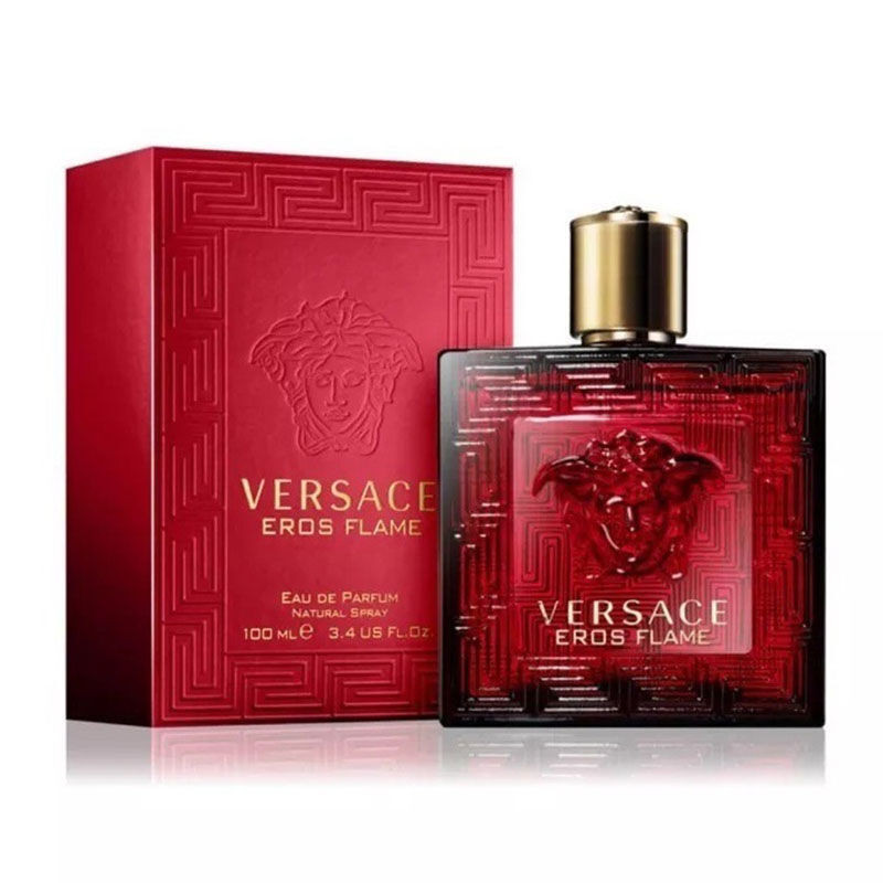 【100%Original】perfume global store Versace Eros Flame For Men Perfume Long Lasting Fragrance 100ML