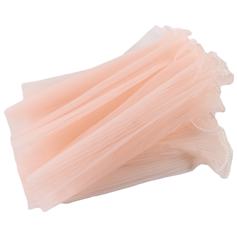 (4หลา/ถุง) 28เซนติเมตรคลื่นเส้นด้ายวันวาเลนไทน์ลูกไม้ดอกไม้บรรจุภัณฑ์วัสดุตาข่ายเส้นด้ายเทศกาลกล่องของขวัญบรรจุภัณฑ์แฮนด์เมดทําเองริบ - รูปที่ 7