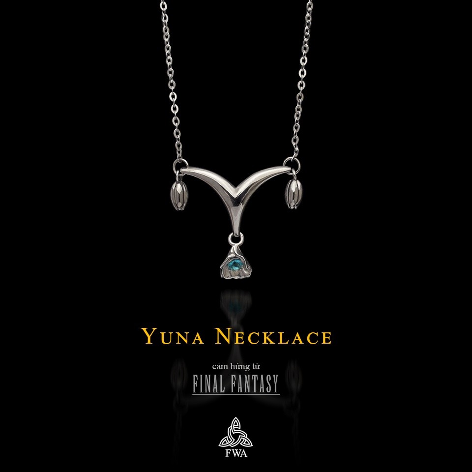 สร้อยคอเงินผู้หญิง Fwa Yuna - Final Fantasy