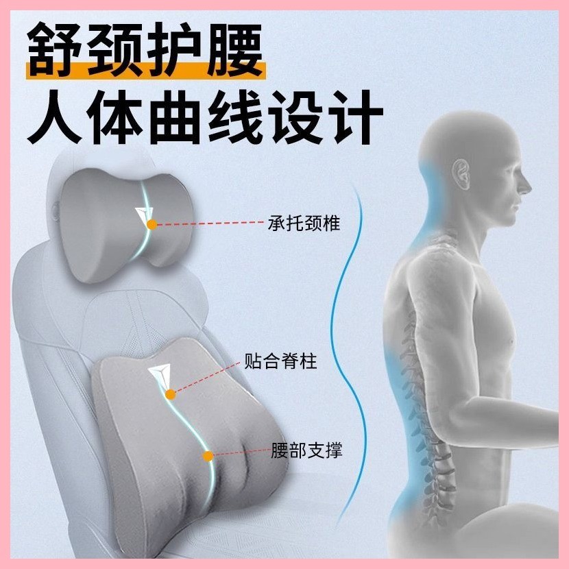 【Deepal S05-2025】 สีน้ำเงินเข้ม S05 หัวหมอนเอวคอหมอนหมอนหมอนเอวพิเศษเมมโมรี่โฟมหมอนหมอนหมอนอุปกรณ์เ