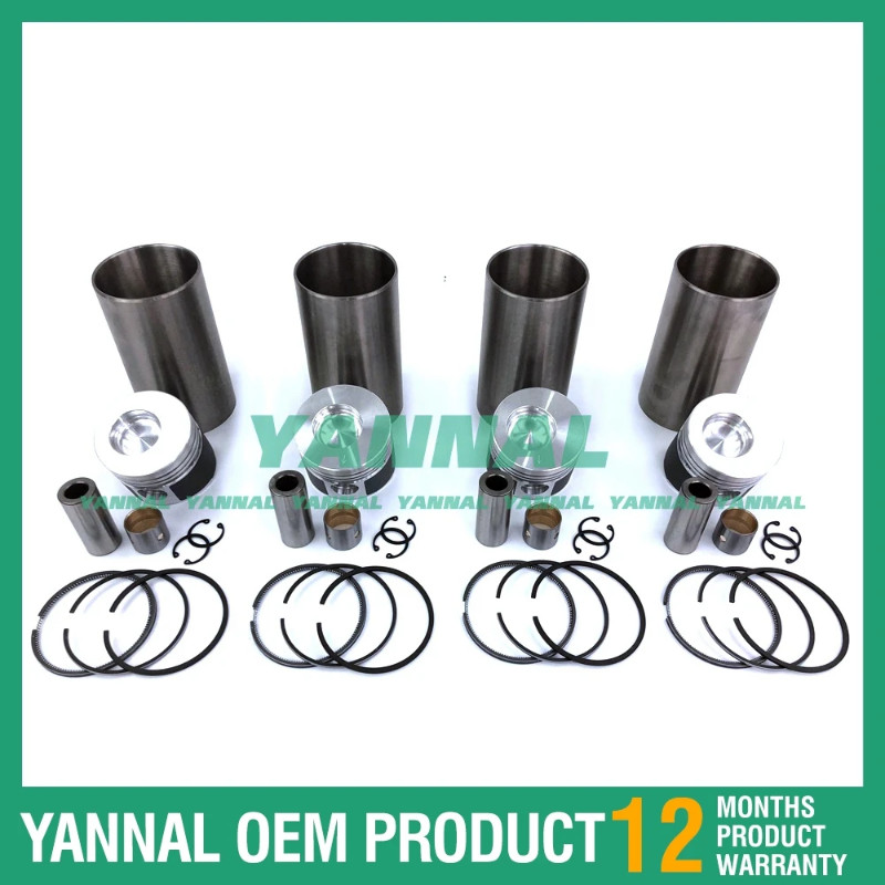 K4E-DI Cylinder Liner Kit For Mitsubishi Engine Parts