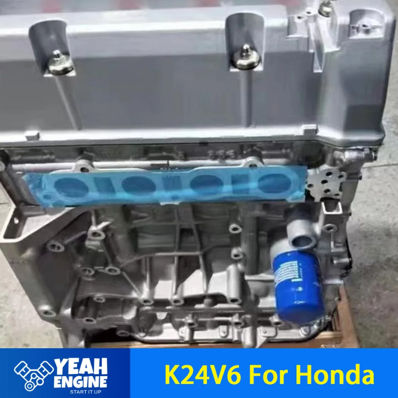 Gasonline Engine 4Cylinders K24V6 For Honda Long Cylinder Block Auto Engine Parts