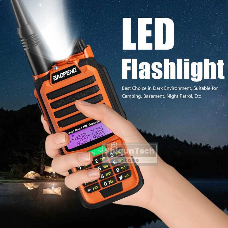 ▥ วิทยุสื่อสาร Uv-68 Max V2  Ip67 กันน้ำ แบบสามระบบพลังงาน Type-C 10Km Uv-98 Pro วิทยุแฮ