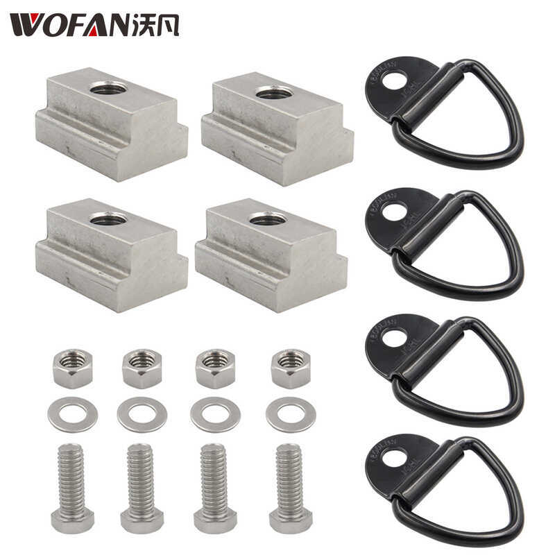 เหมาะสําหรับ Toyota Tower Komatanto รถกระบะรถบรรทุก Deck 3/8 "-16 เกลียว T Slot Nut สามเหลี่ยม V-Sha