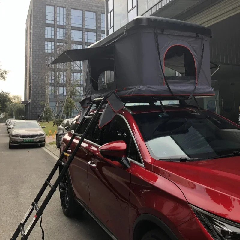 Folding 4x4 Wd Suv Pop-up Open Camping Outdoor Rooftop Tent Automatic Abs Hard Shell Roof Tent Ligh