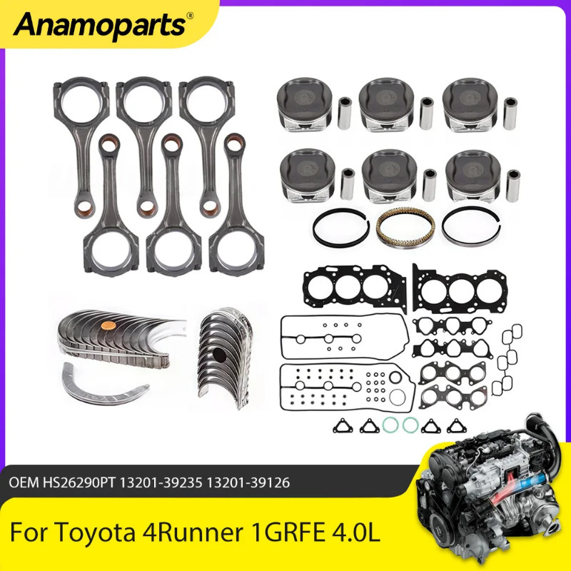 Engine Part Full Gasket Kit Fit 4.0 L V6 GAS 1GR-FE For 02-15 Toyota 4 Runner IV Land Cruiser Tacom