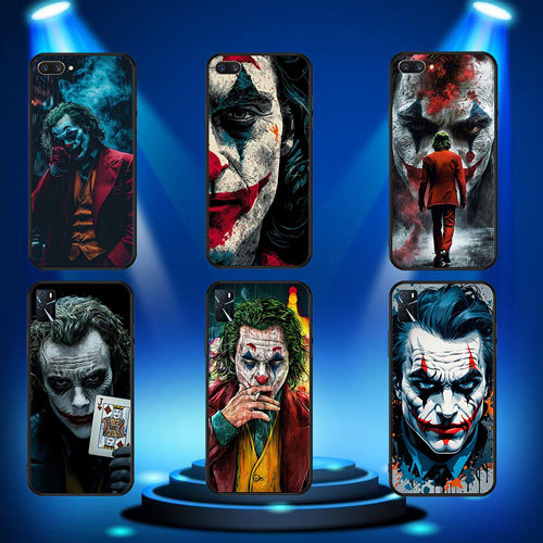 นุ่มสีดํา Samsung Galaxy S7 S7 Edge S8 S8 Plus S9 S9 Plus S10 S10E S25 S25 Ultra joker เคสโทรศัพท์