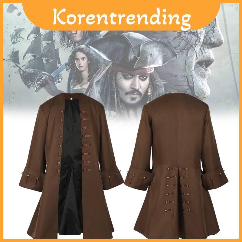 ชุดโจรสลัดสําหรับผู้ใหญ่ Of Elegant Pirates The Caribbean พร้อมการออกแบบที่ไม่ซ้ําใครของ Renaissance