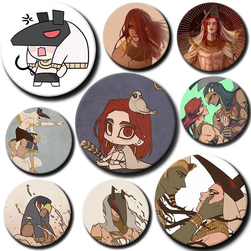 ญี่ปุ่นอะนิเมะ Manhwa เก้าเสา NEAD Mojito คอสเพลย์ Badge อะนิเมะเข็มกลัด Pin อุปกรณ์เสริมสําหรับเสื้