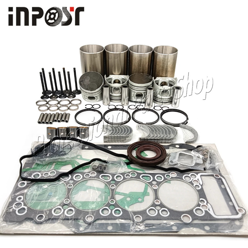 New 4M40 4M40T Overhaul Rebuild Kit STD For Mitsubishi engine PAJERO TRITON MK NM parts（vortex）