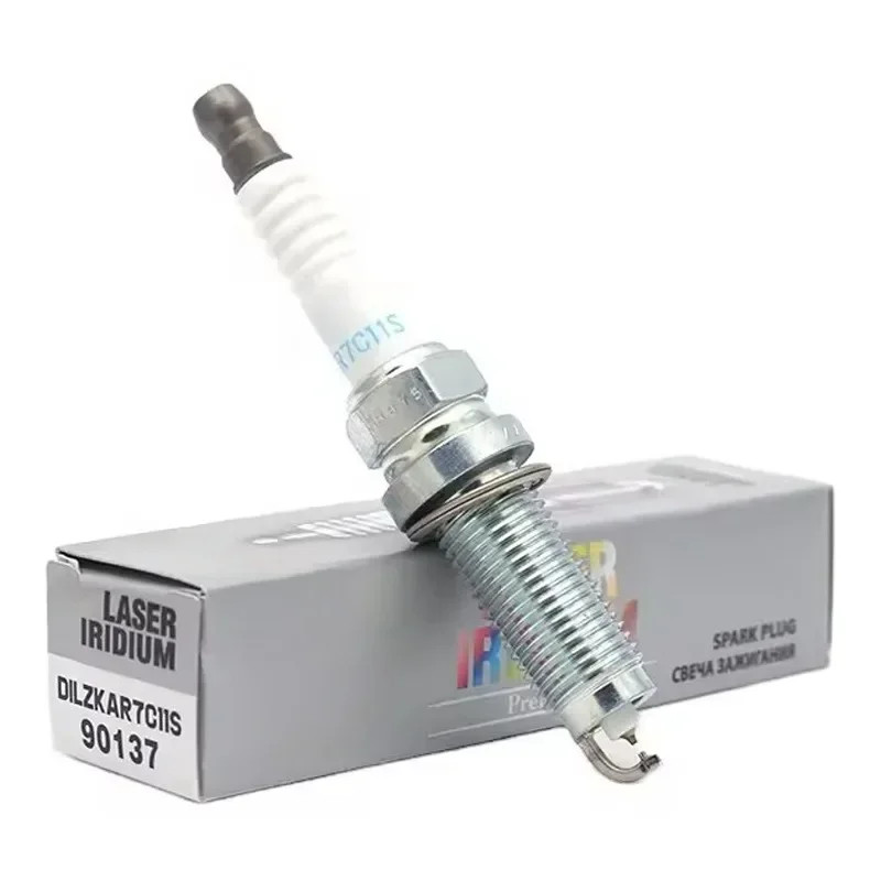 4/6PCS Dual Iridium Spark Plug 90137 DILZKAR7C11S for Honda HR-V Jazz Vezel 1.3L 1.5L L15B1 L15B3 L