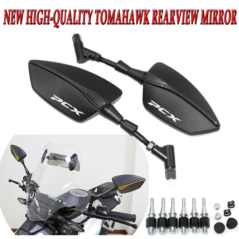 FOR PCX160 PCX 160 Motorcycle Rearview Mirror, Motorcycle Side View Mirror, Motorcycle Fixed Wing,