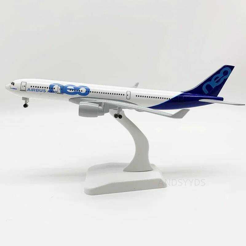 C Display Toy A330 Prototype Airways Aircraft 20Cm Metal Alloy Diecast Airplane Model Plane With La