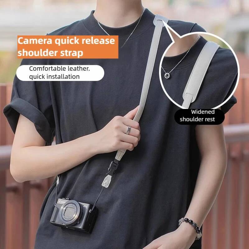 สําหรับ Canon R50 สายสลิงกล้อง V1 quick release G7X2 Ricoh GR3 สายคล้องคอ Fujifilm X100VI สายคล้องไห