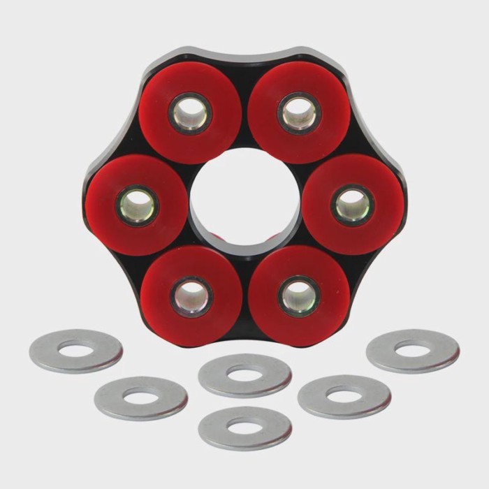 LK=78mm/10mm Polyurethane Flex Disc Drive Shaft For BMW E21 E28 E30 E36 Z3 318i 320i 325i 84-99 Alu