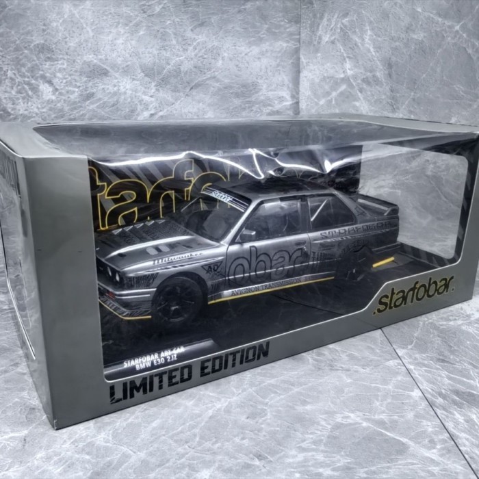 SOLIDO 1/18 BMW E30 M3 2JZ โมเดลรถ BMW โลหะผสมซ้ายขวาสองประตู