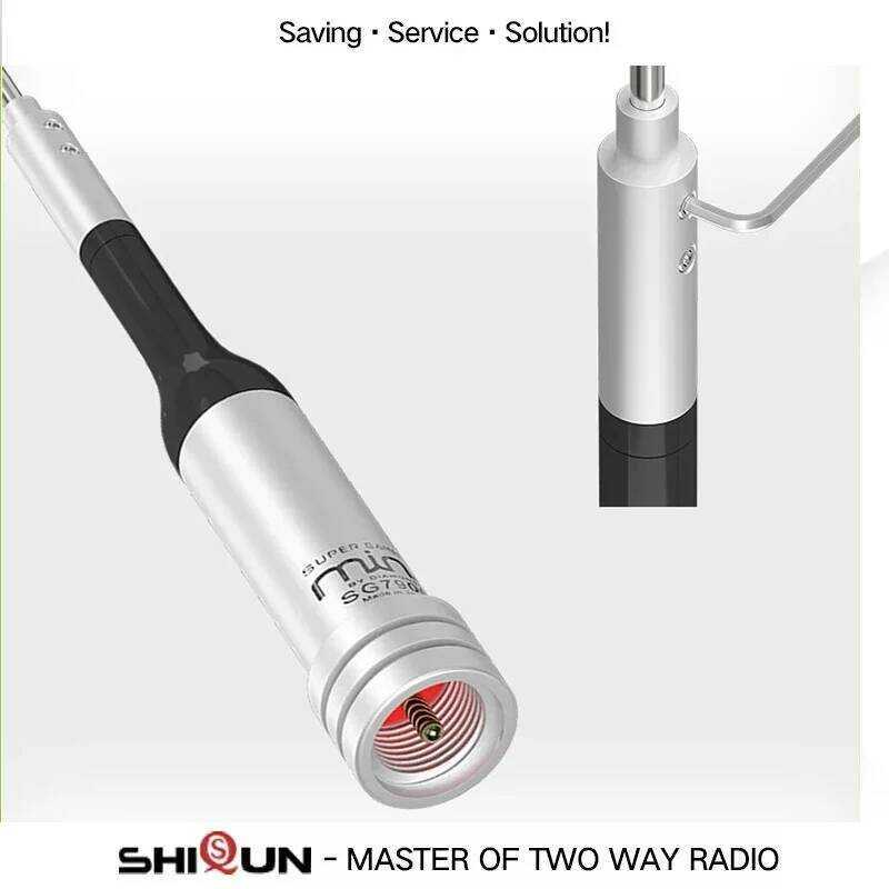 ▥ SG 7900 เสาอากาศสําหรับวิทยุรถยนต์ Dual Band VHF Uhf144-430Mhz Sg-7900 Aerial สําหรับ Kt-8900