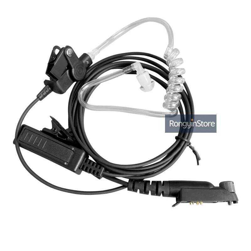 ▥ Air Tube หูฟังชุดหูฟังไมโครโฟนสําหรับ Iradio Uv-98 Plus Uv-99 Motorola Gp328plus Gp328-Plus G