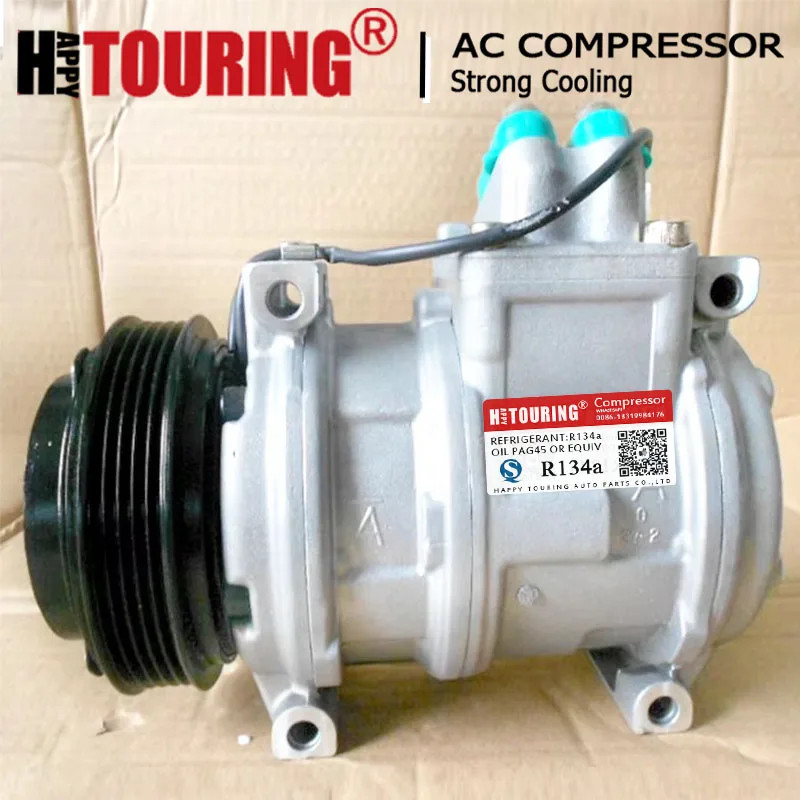 10PA17C AC Compressor For BMW E34 E36 Z3 325i 325is M50 B20 M52 B25 740i 740iL 64528385915 64528390