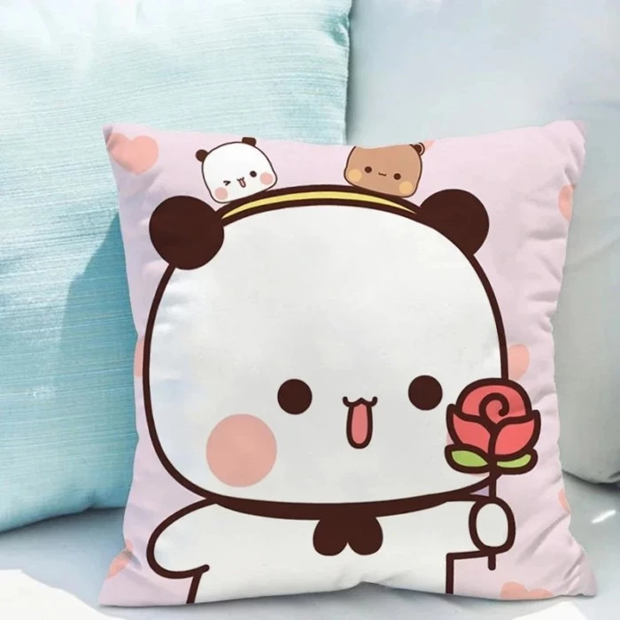 ปลอกหมอน Bubu Dudu 45x45 ซม. ลายการ์ตูนหมี thumbnail 4