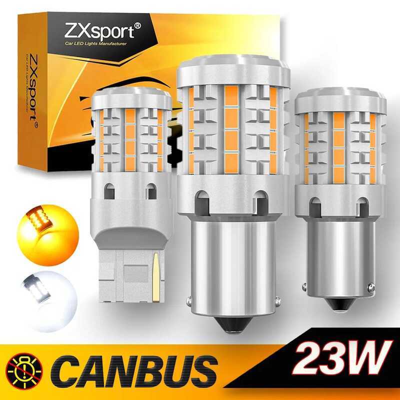 C 23W Bau15s Py21w LED 1156 P21w Caus Bulbs Car For BMW F22 F30 F32 2 3 4 Series E46 E0 Rear Turn S