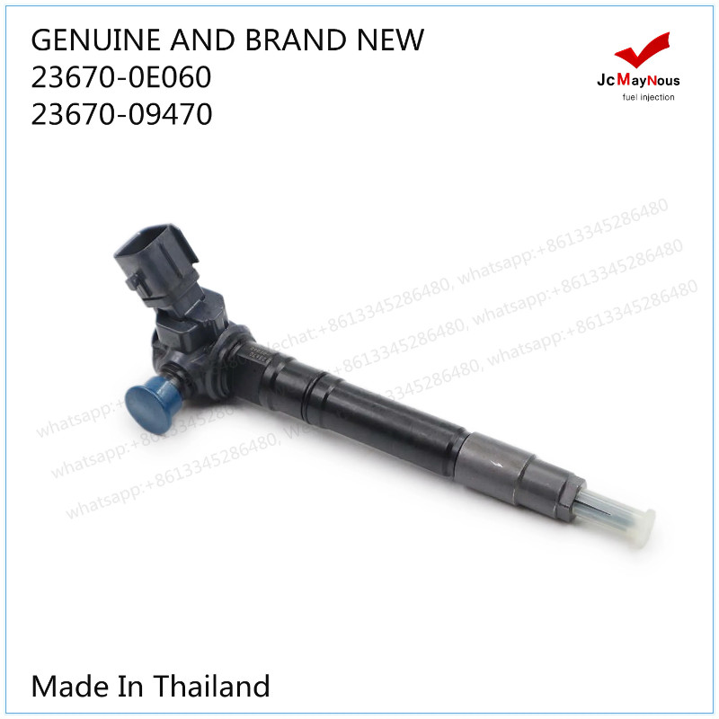GENUINE AND BRAND NEW 1GD FTV 6 PIN PIEZO FUEL INJECTOR 23670-0E060 23670-09470 FOR TOYOTA 1GD ENGI