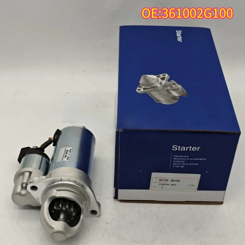 For 361002G100 NEW OEM Hyunda-i Sonata Santa Fe Ki-a Sorento Optima Starter Motor 36100-2G400 36100