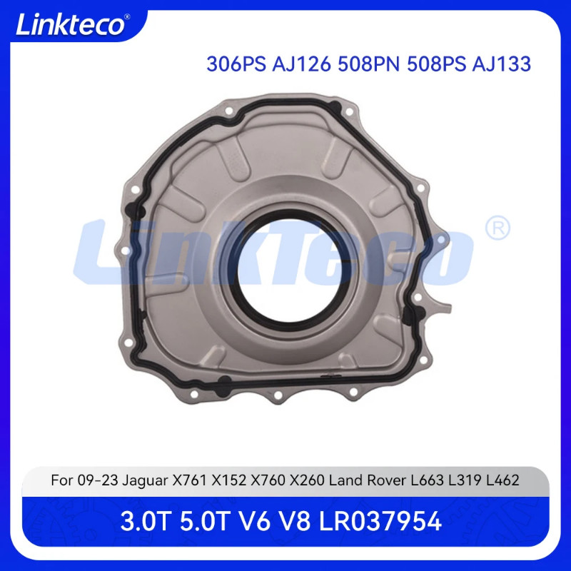 Engine part Crankshaft rear oil seal Fit 3.0 5.0 L T GAS 306PS 508PS For 09-23 3.0T 5.0T Jaguar X76