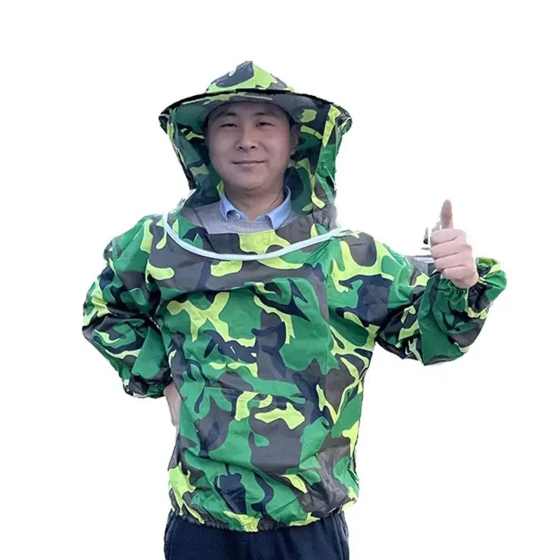 Thickened anti bee clothing, complete set of bee collecting cages, new bee equipment protective clo