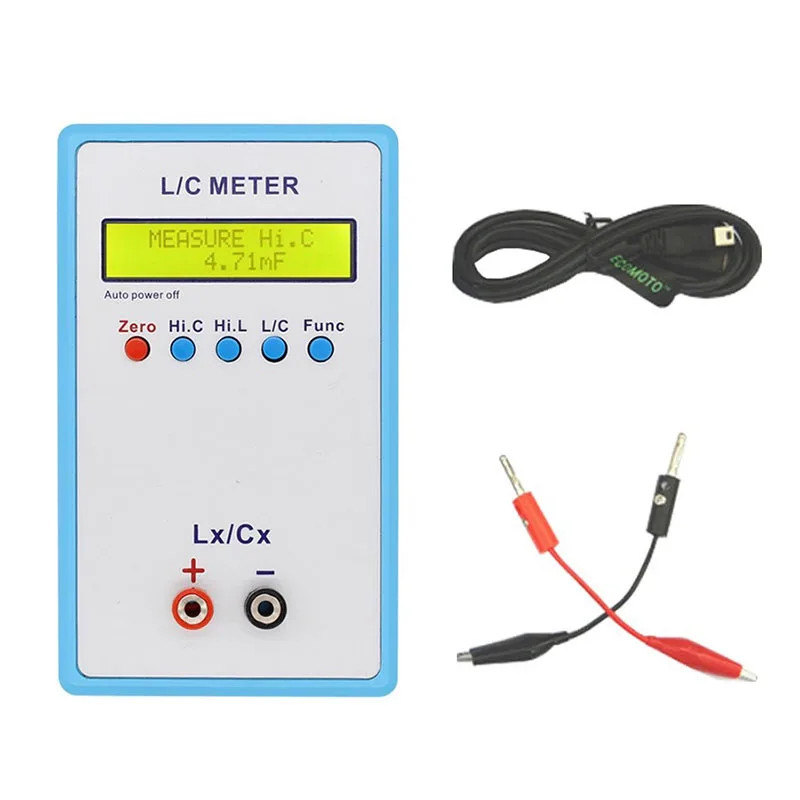 Handheld Inductance And Capacitance Meter Inductance Meter Capacitance Meter Digital Bridge LCR Met