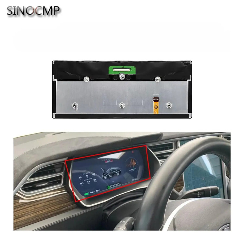 12.3" Display Digital Instrument Cluster LA123WF1(SL)(01) For Tesla Model S S2 X GEN 2 Car Instrume