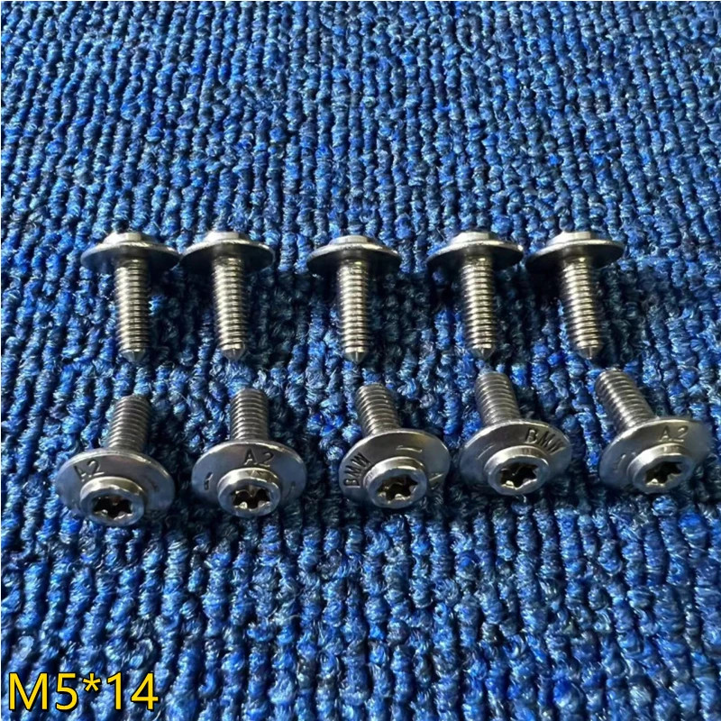 For BMW R1200GS R1250GS F850GS ADV R1200RT R1250RT R NINE T K1600GTL K1600B S1000RR M5*14 Motorcycl