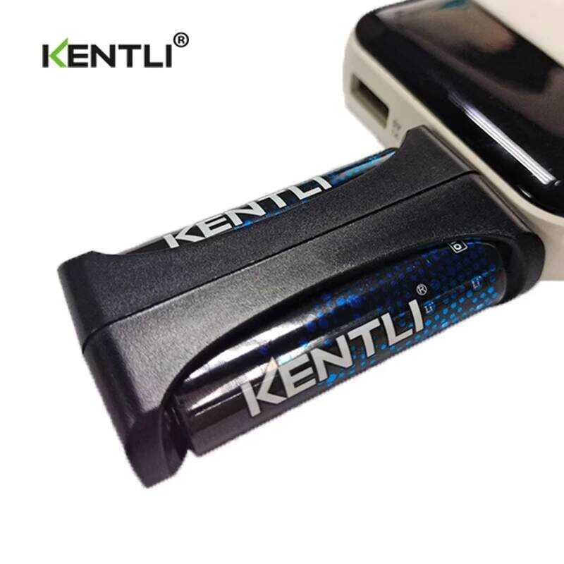 C New KENTLI 1.5V 3200Mwh Rechargeable Batteries Aa Battery & Smart Charger For Wireless Microphone